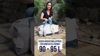 360&deg; Gro&szlig;e Reisetasche Kutter XL aus recyceltem Segeltuch