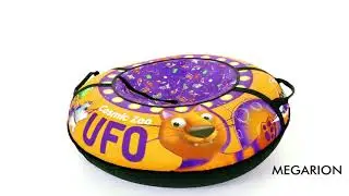 Видеообзор санки ватрушка тюбинг Cosmic Zoo UFO