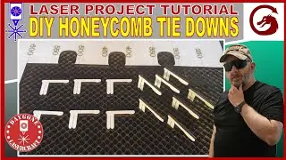 Honeycomb Tie Down Pins | Beginner Laser Project #49