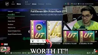 My FUT BIRTHDAY Weekend League Rewards And CRAZY Eleven 89+ Prism Pack🔥