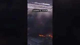 UPS Louisville Ky. 11/4/2025 #planecrash #kentucky #UPS