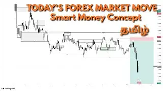 Forex Market Movement Today | Full Breakdown Tamil Smart Money Concept Seventh Sense Trading