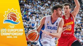 Israel v Spain - Full Game - FIBA U20 European Championship 2019
