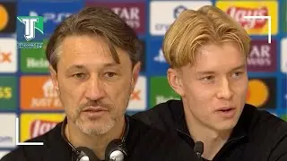 Niko Kovac und Daniel Svensson sprechen &uuml;ber das Spiel Borussia Dortmund gegen Kopenhagen