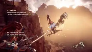 Horizon Zero Dawn [PS4] Tie Down Trial - Gold 1:02 Ultra Hard [Greatrun Hunting Grounds]