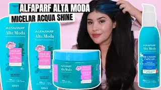 💙Hidratação capilar ALFAPARF ALTA MODA MICELAR AQUA SHINE