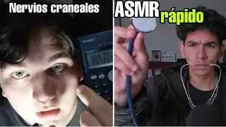 ASMR CASERO - TEST de NERVIOS CRANEALES con DE TODO ASMR - Roleplay Español