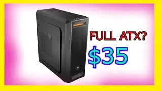 A Full ATX Case for $35? - Cougar MX350 Unboxing and Review