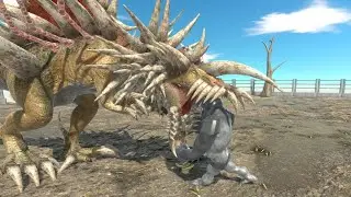 NEW MUTANT SPINOSAURUS vs EVERY UNIT - Animal Revolt Battle Simulator Gameplay