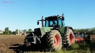 Fendt 818 Favorit + Quadrivomere kverneland | Aratura 2016