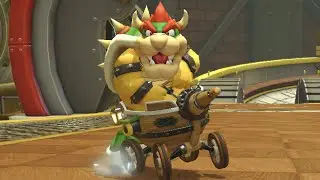 Mario Kart 8 Deluxe - 200cc Lightning Cup (Bowser Gameplay)