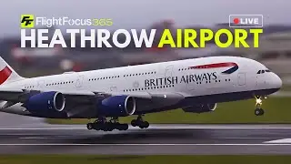 Heathrow Airport Live - Wednesday 4th Feb 2026