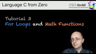Tutorial 3  For loops and math functions - Language C from Zero