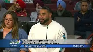 Elk Grove City Council - November 13, 2024