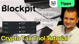 CRYPTO TAX TOOL BLOCKPIT! Blockpit Tutorial! It's so easy to do your tax return!