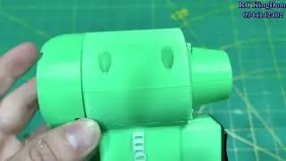 Chế tạo m&aacute;y thổi mini với Pin lipo. 3D printer, build mini blower with lipo battery