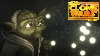 Yoda Meets Qui-Gon's Force Ghost on Degobah [4K HDR] - Star Wars: The Clone Wars