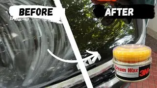 How to apply 3M car wax 🔥(step by step guide ) before and after look will shock u 😍😱