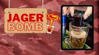 How to make the J&auml;ger bomb - A PARTY CLASSIC!