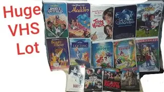 Huge VHS Lot