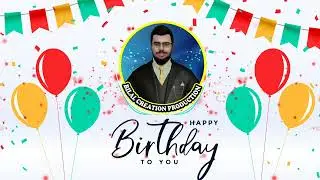 💛 COPYRIGHT FREE MUSIC BIRTHDAY MUSIC TONE | BILAL CREATION PRODUCTION