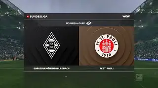 EA SPORTS FC 26 | Career | Season 2026-27 | Bundesliga | Borussia Mönchengladbach v FC St. Pauli