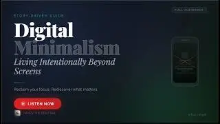 Digital Minimalism - Full Audiobook - A Story-Driven Guide to Living Intentionally Beyond Screens