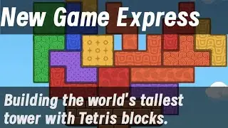 【Tricky Blocks   Block Puzzle】Building the world's tallest tower with Tetris blocks.