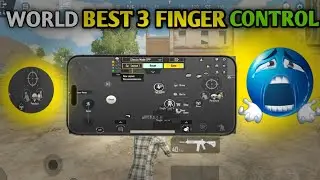 World's Best 3 Finger Control Setup for BGMI | Improve Aim, Movement & Reflexes 