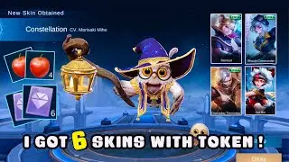 HOW I GET 6 SKINS USING FREE TOKEN DRAW IN DOUBLE 11 DIAMOND VAULT EVENT - Mobile Legends Bang Bang