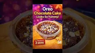 Soft Oreo Chocolate Cake 🍫 | So Easy & So Yummy 😍 in 3 Min.