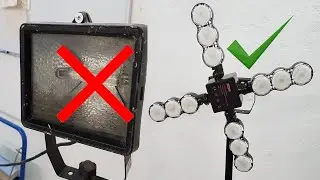 Neue 6000 Lumen LED Beleuchtung für die Werkstatt - Joe's Garage