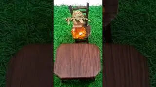 Make Small Chair From Cardboard Easy DIY Craft Idea #smallchair #diy #craftideas #beautiful #easy