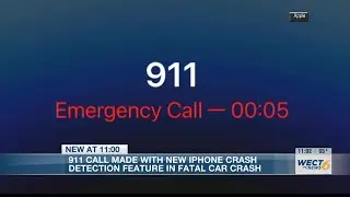 Вызов в 911 был сделан с помощью новой функции iPhone Crash Detection в связи со смертельным ДТП ...