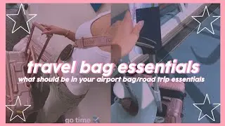 travel bag essentials 2023 / what you should carry while traveling☆