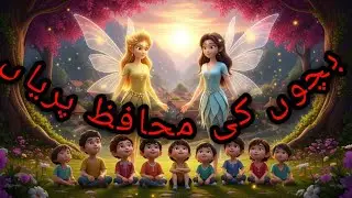 Guardian fairies of orphaned children،Urdu and Hindi Stories،AI Generated Story]Created with AITools