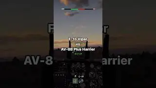 F-16 Viper vs AV-8 Harrier
