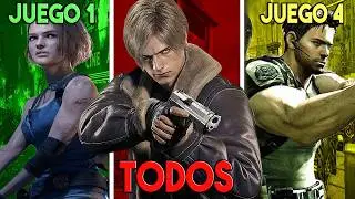 Jugu&eacute; TODOS los Resident Evil en M&Aacute;XIMA DIFICULTAD y si muero, CAMBIO de Juego
