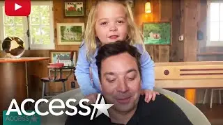 Jimmy Fallon's Daughters Adorably Interrupt Dad's Show From Home