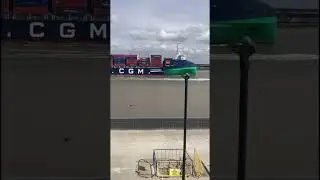 #thames #huge #containership passing northfleet after leaving #tilbury