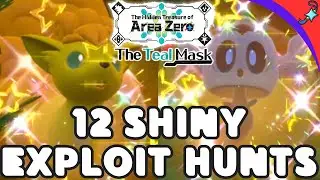 12 ПРОСТЫХ блестящих охотничьих заданий для Pokemon Scarlet Violet Teal Mask DLC