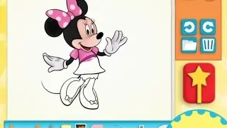 Disney Minnie Mouse 3D Color and Play - best app videos for kids