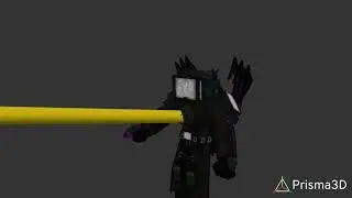 Gman vs titan tv test animation - prisma 3d