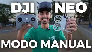 DJI NEO - Voando no MODO MANUAL pela primeira vez