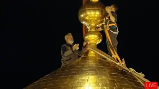 Live From Karbala | Flag Changing Ceremony Karbala 2019 | Full Video | Ali Waris Official