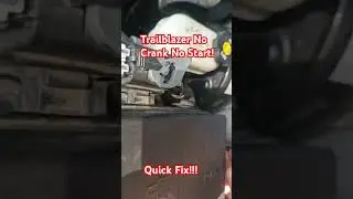 Trailblazer No Crank No Start!!
