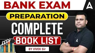 Complete Book List for Bank Exam 2023  Preparation | Complete Details