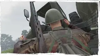 RUNNING LOGISTICS IN CONFLICT | LIKE ETS2 WITH GUNS | ARMA REFORGER