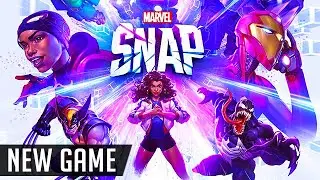 MARVEL SNAP - New Game Announcement & Gameplay Reaction!