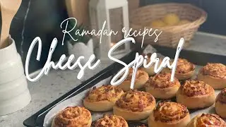 Make This Irresistible Cheese Spiral Bread at Home | Chicken cheese spiral Ramadan #2